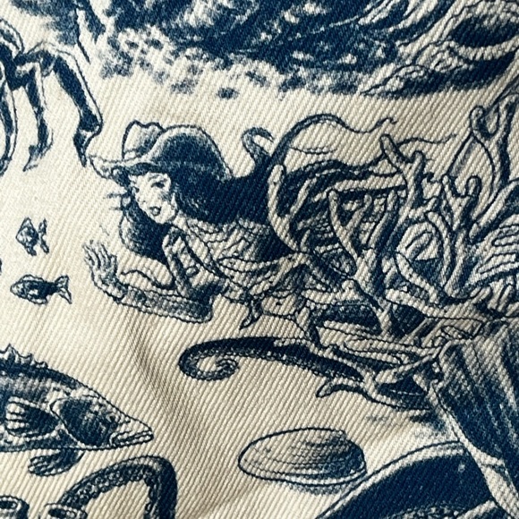 Women’s Nautical Print NWT Wanderer Flare Jeans - Picture 3 of 9